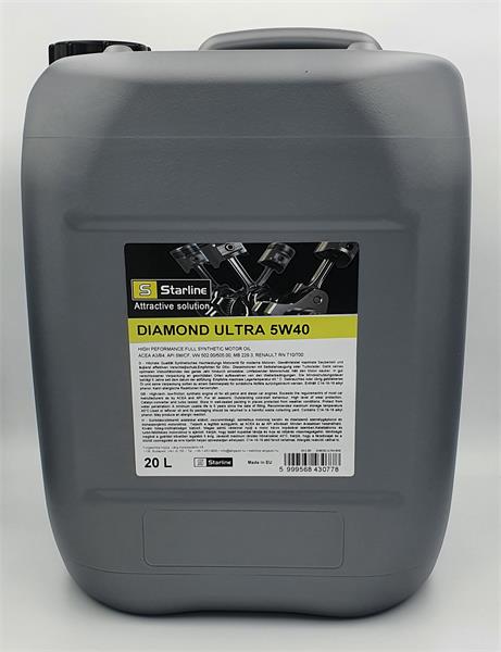 STARLINE motorolaj DIAMOND U 5W40  20 liter