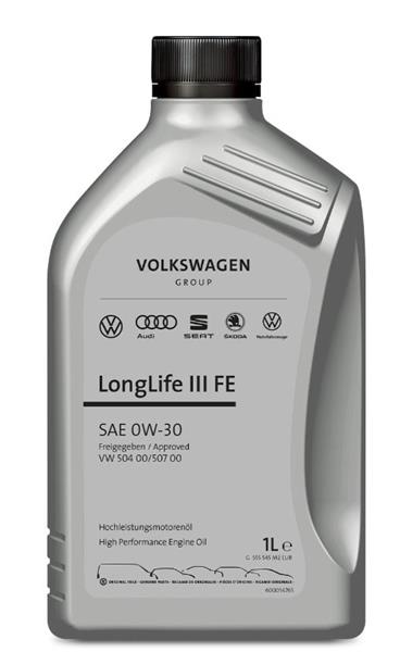 VW LONGLIFE III FE 0W-30 1 Liter ;Br. kisker egységár: 5 332 Ft/l