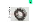 Підшипник 6204/2rs (47x20x14)