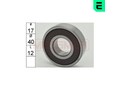 Підшипник 6203/2rs (40x17x12)