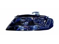 Фара ліва H7/H7 w LED, автоматичне регулювання, з мотором, 08-11 [DEPO]