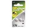 Батарейка GP ALKALINE A76F (LR44), 2шт/уп
