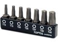 Набір біт 1/4" 7 од. (Torx: T10-T40)